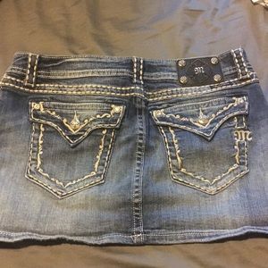 Miss Me Jean Skirt